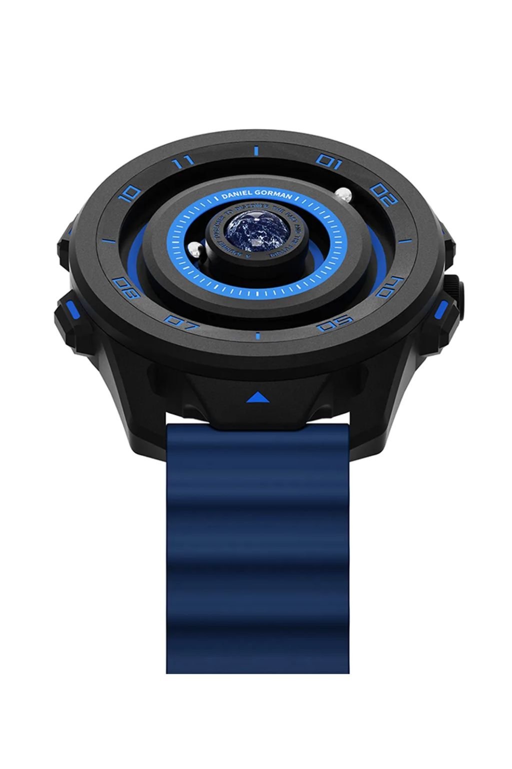 Daniel Gorman Designer Magnetic Round Shape Blue Dial Men's & Boy's wirst watch 152NBH05 - Image 3