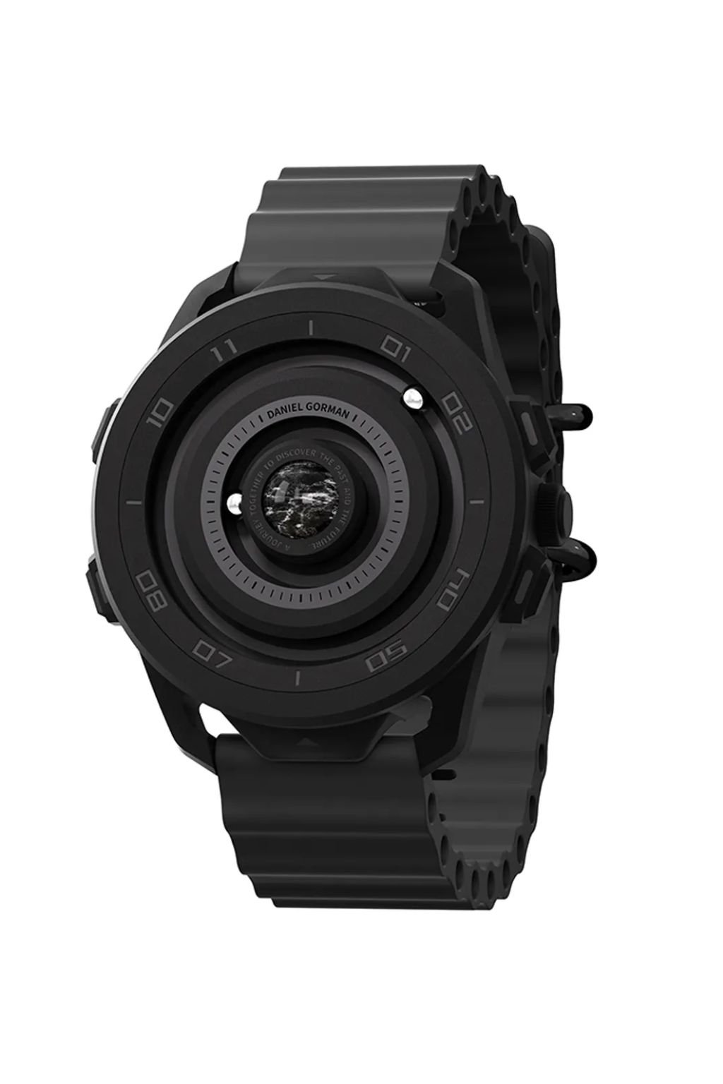 Daniel Gorman Designer Magnetic Round Shape Black Dial Men's & Boy's Wrist Watch-152NNH02 - Image 3