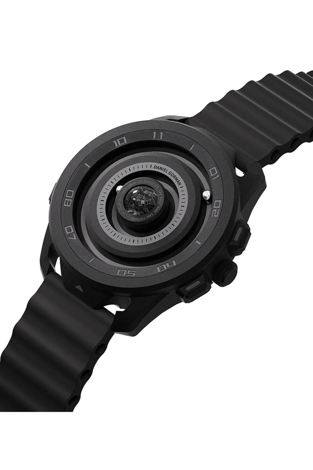 Daniel Gorman Designer Magnetic Round Shape Black Dial Men's & Boy's Wrist Watch-152NNH02 - Image 4